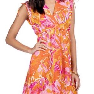 Ralph Lauren Farrah Tropical Printed Dress/Coverup